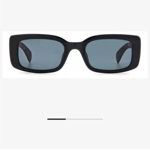 Rag & Bone Black Geometric Sunglasses Rag & Bone RNB6002/S